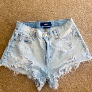 Aero jeans, light wash, size 00